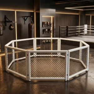 MMA Ring Cage Fighting Boxing Cage Octagon Gym Competition Training