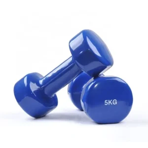 Macaron-Colored PVC-Coated Cement Dumbbells