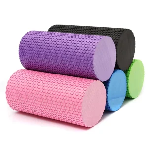 Machalon Pilates Fitness Training EVA Foam Yoga Massage Roller 10cm High Density Eco Friendly Silk Screen Printed Custom Logo