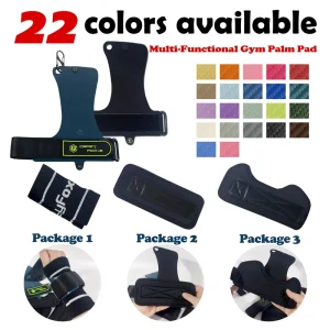 Magnesium-Free CrossFit Hand Grips and Palm Protectors for Weightlifting, Gymnastics, and Pull-Ups