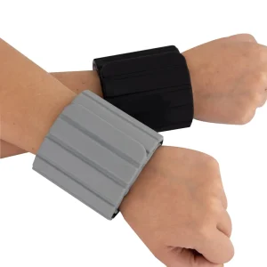 Magnetic Adjustable Iron Silicone Wrist and Ankle Weight Cuffs, Waterproof