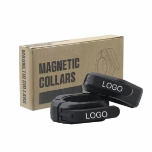 Magnetic Barbell Collars for 50mm Standard Bars, Quick-Release Snap-Lock Gym Weight Clamps