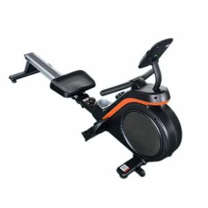 Magnetic Foldable Rowing Machine, 16-Level Resistance, Belt Drive, Home Gym Equipment, Supplier Factory