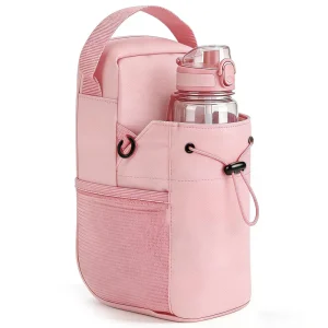Magnetic Gym Bag Sports Water Bottle Holder for Men Women Travel Waterproof Crossbody Sling Bag for Gym Equipement
