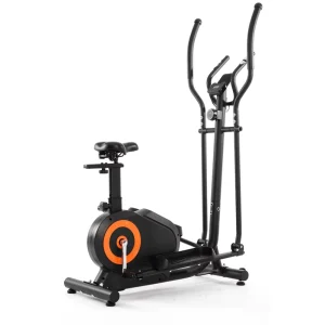Magnetic Indoor Elliptical Cross Trainer with Seat