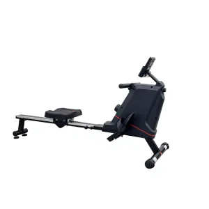 Magnetic Indoor Rower with Silent Operation, LCD Display, and Full-Body Workout Design