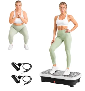 Magnetic Massage Whole Body Vibration Plate with Remote Control Home Fitness Machine