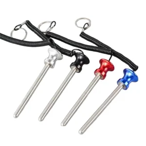 Magnetic Pull Pin with Rope for Fitness Equipment Weight Stack