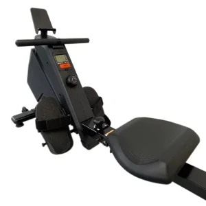 Magnetic Resistance Rowing Machine, 8-Level Resistance, Foldable, Silent Belt Drive, LCD Monitor, 120KG Capacity