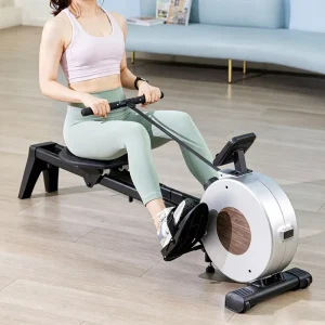 Magnetic Resistance Rowing Machine Foldable Smart Home Indoor Rower Quiet Adjustable Cardio Full Body Fitness Exercise Equipment