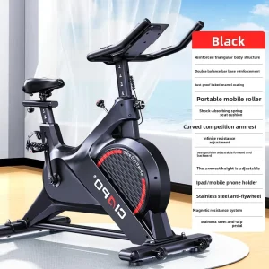 Magnetic Resistance Smart Upright Belt-Drive Exercise Bike for Home Use, Ultra-Silent
