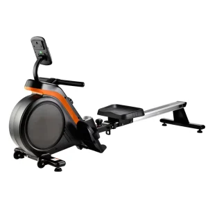 Magnetic Rowing Machine, 16-Level Resistance, Foldable, Belt Drive, Silent, Indoor Home Gym Cardio
