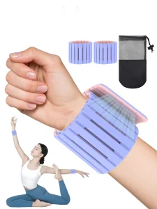 Magnetic Silicone Wrist and Ankle Weights with Iron Bar Waterproof