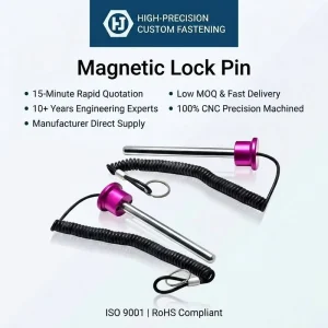 Magnetic Stainless Steel Weight Pin for Lat Pulldown and Leg Extension Machines