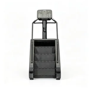 Magnetic Step Trainer Commercial Cardio Climbing Machine Adjustable Speed Stair Workout Gear Max 160kg Load for Fitness Center