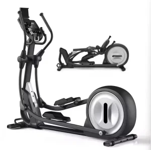 Manual Foldable Gym Fitness Equipment Cardio Commercial Elliptical Machine