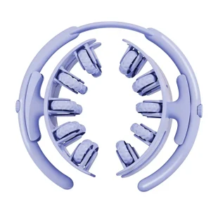 Manual PP Massage Roller, 28cm, Self-Myofascial Release, Sports Recovery, Travel Fitness Accessory