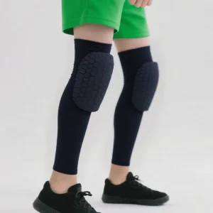 Manufactory Custom Kids Basketball Volleyball Knee Pads With Sponge Padding Soft Protective Gear for Active Sports