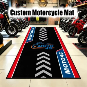 Manufacturer Anti-Slip Motorcycle Garage Pit Mat, Waterproof Floor Mat for Motorcycle Workshops