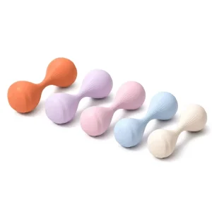 Manufacturer Customize Iron Sand Mixture Dumbbells Set Plastic Dipped Anti-Slip Free Weights for Gym Home Fitness Workout