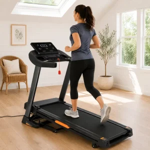 Manufacturer LED Home Electric Treadmill with Auto Incline Motorized Gym Cardio Fitness Running Machine