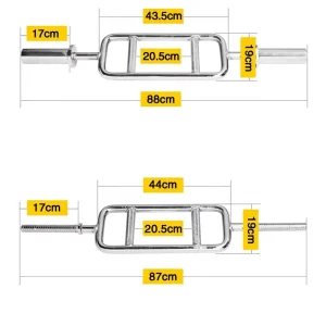 Manufacturer Model 0087 Circular Solid and Hollow Bars for Barbells and Lock Bars, Commercial Use