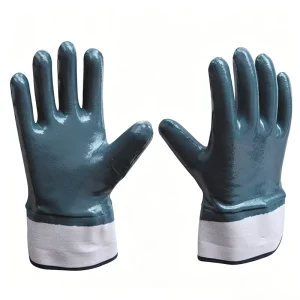 Manufacturer Puncture-Resistant Nitrile-Coated Assembly Work Gloves, Anti-Slip, Anti-Oil, Breathable