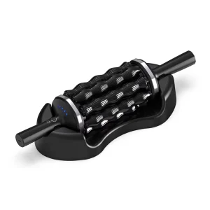 Manufacturer Rechargeable 5-Level Rolling Percussive Massager for Deep Tissue Muscle Recovery