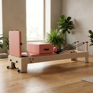 Maple Wood Pilates Reformer Bed Machine for Yoga Studio and Home Gym with Customized Color