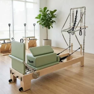 Maple Wood Pilates Reformer Machine for Clinical Pilates