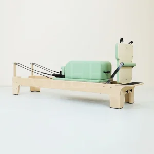 Maple Wood Pilates Reformer for Home Fitness Core Strength Training