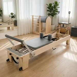 Maple Wood Pilates Reformer with German Springs CE Certified Pilates Machine