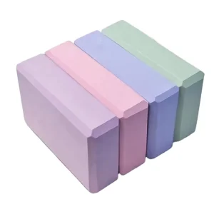 Marbled EVA Foam Yoga Block for Stretching and Pose Support