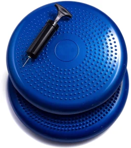 Massage Fitness Exercise Stability Wobble Cushion Balance Disc with Pump