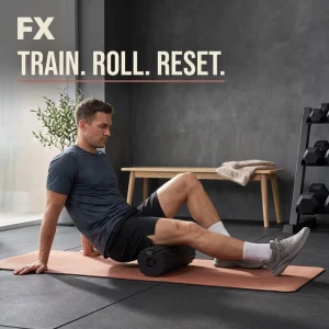 Massage Foam Roller for Deep Tissue Muscle Recovery, Fitness, Exercise, Yoga, Pilates, and Stretching
