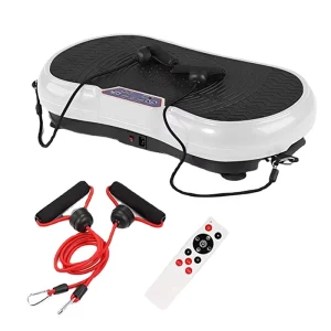 Massage Vibration Plate Exercise Machine with Multifunctional Vibration Platform