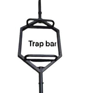 Matte Black Hex Swiss Barbell for Strongman
