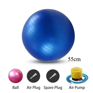Matte Pilates Ball Set with Custom Logo for Core Balance and Flexibility Training