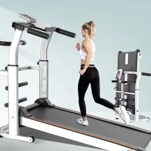 Mechanical Treadmill Adjustable Incline Foldable Designhome Indoor Walking Machine Exercise Weight Loss Fitness