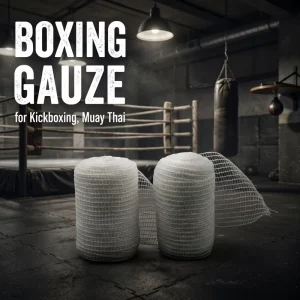 Medical Boxing Gauze Roll Tape Anti-Slip Polyester Material ISO CE Certified Hot Melt Zinc Oxide Glue 5cm 10m