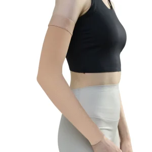 Medical Compression 20-30 mmHg Arm Sleeve Hand Gloves Wrist Support for Rehabilitation Therapy Spandex/Nylon