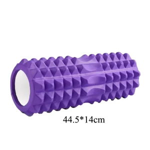 Meditation Restorative Yoga EVA Hollow Foam Roller Wolf Tooth Spiky Surface Pressure Points