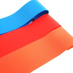 Medium-Resistance Latex Mini Loop Bands with Ankle Strap for Yoga and Exercise