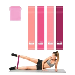 Medium Resistance Loop Band, 15-20 lbs, for Yoga, Pilates, and Fitness