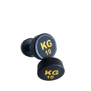 Members Deserve Better Dumbbells Commercial Rubber Dumbbell Weights Set 2.5kg to 50kg Dumbbell for Gym Studio