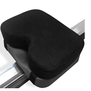 Memory Foam Orthopedic Rowing Machine Seat Cushion Compatible Rower Gel With Straps Washable Cover