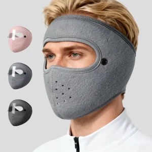 Men Winter Breathable Full Face Cover Keep Warm Ear EyeProtection Cycling Riding Skiing Mask with Goggles
