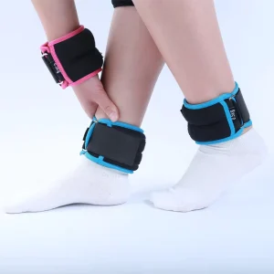 Men Women Running Ankle and Wrist Weights Fitness Resistance Training Leg Weights with Adjustable Strap