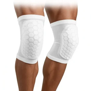 Men Women’s Honeycomb Short Knee Pads Outdoor Sports Protective Gear Fitness Safety Equipment for Football