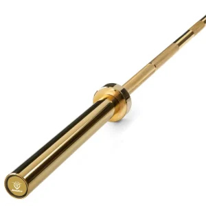 Men’s 20kg Titanium Gold Weight Bar Set with Free Weight Plates
